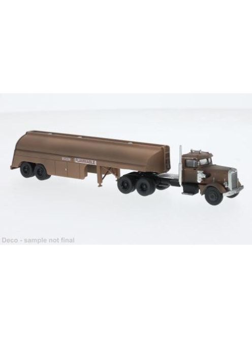 Brekina - Peterbilt 281 Tank-SZ, 1955, Rost, 1:87