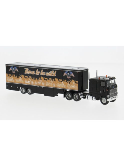 Brekina - Ford CLT 9000 Renntransport-SZ, 1978, Born to be wild, 1:87