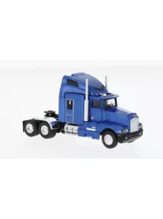 Brekina - Brekina, Kenworth T 600, blau/schwarz, 1984, 1:87