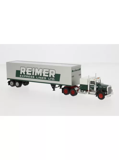 Brekina - Kenworth W 900 Koffer-SZ 1977 Reimer