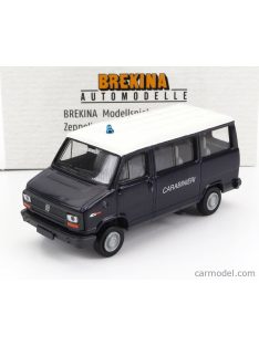   Brekina Plast - Fiat Ducato Minibus Carabinieri 1981 Blue White