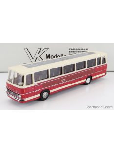   Brekina Plast - Setra S150 Autobus Extraurbano A.M.T. Genova 1985 Red Cream