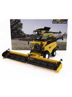   Britains - NEW HOLLAND COMBINE CR9.90 MIETITREBBIA GOMMATA 2020 YELLOW BLACK