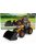 Britains - JCB TM4205 RUSPA GOMMATA - TRACTOR SCRAPER YELLOW BLACK