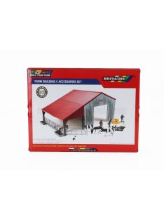   Britains - ACCESSORIES FARM BUILDING - DIORAMA STALLA CON ANIMALI VARIOUS