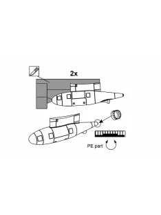 Brengun - Refueling pod KC-130J (2pcs)