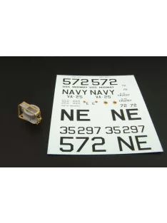   Brengun - 1/48 Toilet bomb for Skyraider conv. set with PE, decals and resin parts