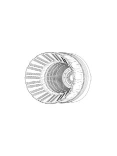   Brengun - F-16C-D block 42-52 P&W F100 engine nozzle (Tamiya)