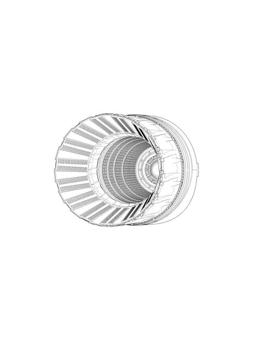 Brengun - F-16C-D block 42-52 P&W F100 engine nozzle (Tamiya)