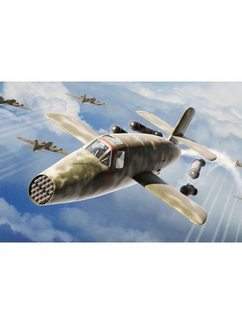 Brengun - 1/144 Bachem Ba-349 A Natter (two in box) plastic construction kit