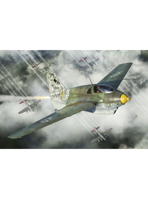Brengun - 1/144 Me-163B Komet (two kits in box) plastic model kit (two pieces)