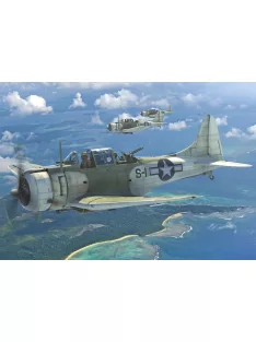   Brengun - 1/144 SBD-5 Dauntless „Atlantic theatre“ Plastic injection kit