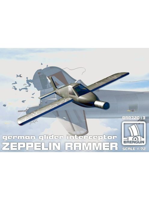 Brengun - 1/72 Zeppelin rammer (2pieces) Plastic kit with PE parts