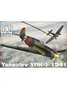 Brengun - 1/72 Jak-1 (mod  1941) plastic construction kit