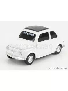   Brumm - Fiat 500 1965 - Viva L'Italia 150Th Anniversario Italia 1861 - 2011 White