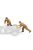 Brumm - FIGURES 2X MECCANICI SCUDERIA FERRARI F1  156 1961 - SPINGONO AUTO BROWN