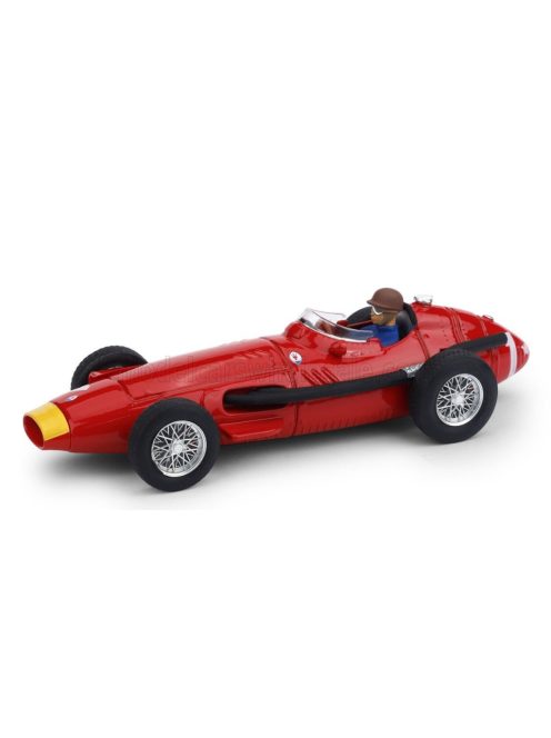Brumm - MASERATI F1  250F N 1 WORLD CHAMPION WINNER GERMANY GP 1957 JUAN MANUEL FANGIO - WITH DRIVER FIGURE RED