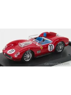  Brumm - Ferrari 250Tr Testarossa 3.0L V12 Spider Team Scuderia Ferrari Spa N 11 Winner 24H Le Mans 1960 P.Frere - O.Gendebien Red