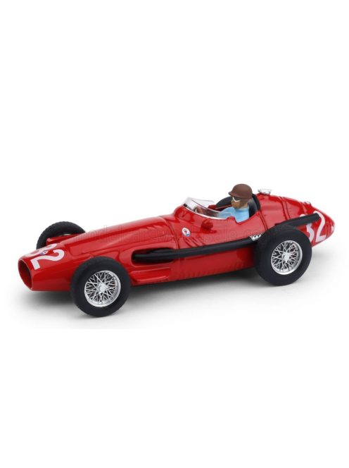 Brumm - MASERATI F1  250F N 32 WORLD CHAMPION WINNER MONACO GP 1957 JUAN MANUEL FANGIO - WITH DRIVER FIGURE RED