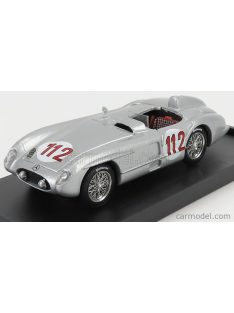   Brumm - Mercedes Benz 300 Slr Roadster N 112 Targa Florio 1955 Jan Manuel Fangio Silver