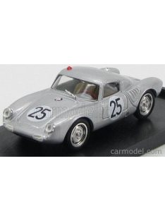   Brumm - Porsche 550 Rs Coupe N 25 5Th Le Mans 1956 Wolfgang Von Trips - Richard Von Frankenberg Silver