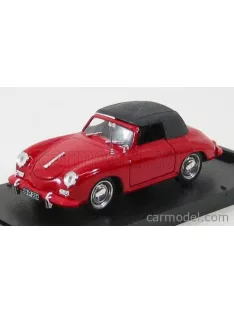 Brumm - Porsche 356C Cabriolet Closed 1952 Red