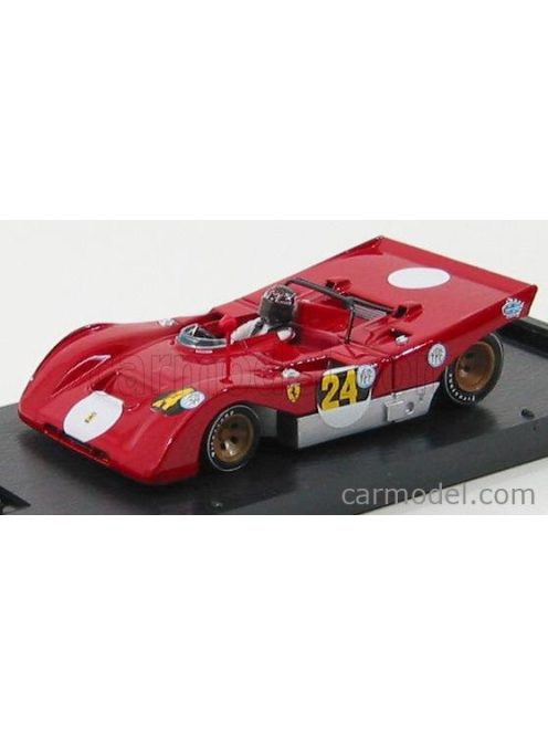 Brumm - Ferrari 312 Pb N 24 1000Km Buenos Aires 1971 Ignazio Giunti Red
