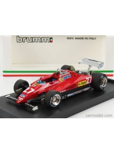   Brumm - Ferrari F1 126 C2 Italy Gp 1982 N 27 Patrick Tambay Red