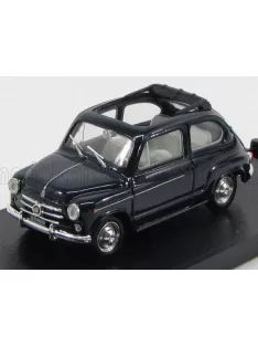 Brumm - FIAT 600D TRASFORMABILE APERTA 1960 BLUE SCURO 456