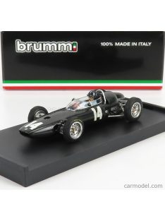   Brumm - Brm F1  P57 N 14 Winner Italy Monza Gp Graham Hill 1962 World Champion - With Driver Figure Grey Met
