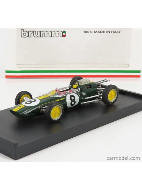 Brumm - Lotus F1 25 N 8 Winner Italy Gp Jim Clark 1963 World Champion Green