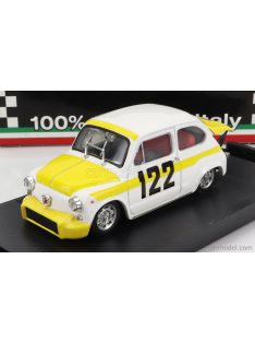   Brumm - Fiat 600 Abarth 850Tc N 122 Coppa Collina 1969 Avantieri Bresci White Yellow