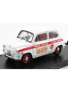   Brumm - Fiat 600D - Abbigliamento Intimo Lovable 1965 White Red