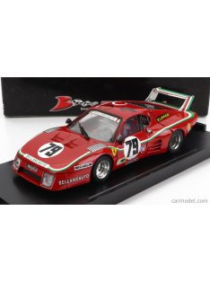   Brumm - Ferrari 512Bb Lm N 79 Scuderia Bellancauto Le Mans 1980 Dini - Violati - Micangeli Red