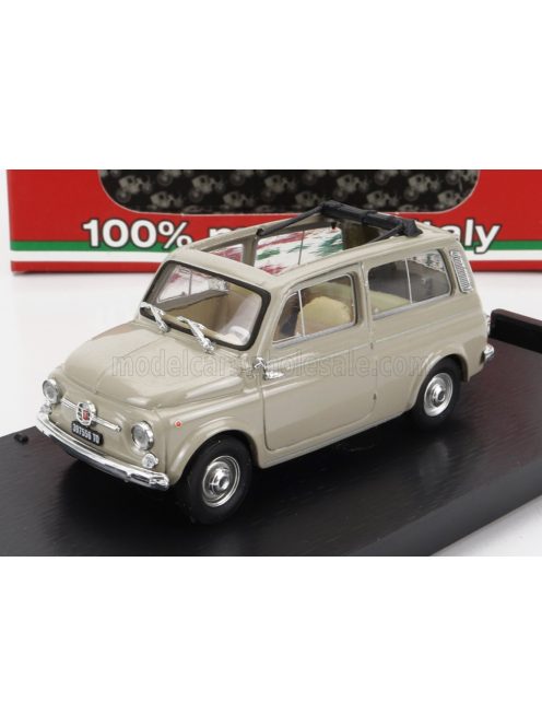 Brumm - FIAT 500 GIARDINIERA - TETTO APERTO - OPEN ROOF 1960 BEIGE