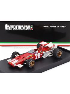   Brumm - FERRARI F1  312B N 28 BELGIUM GP 1970 IGNAZIO GIUNTI RED WHITE