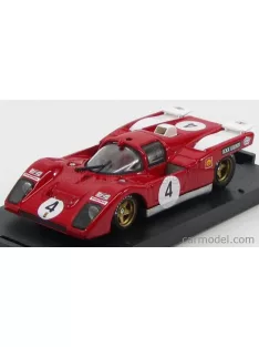  Brumm - Ferrari 512M N 4 Winner 9H Kyalami 1970 Ickx - Giunti Red White Silver