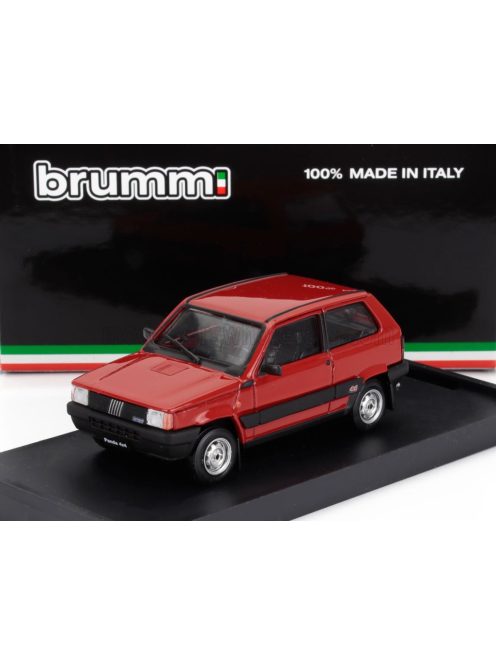 Brumm - FIAT PANDA 4x4 SUPERNOVA 1986 ROSSO SIAM - RED