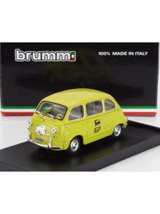 Brumm - FIAT 600D MULTIPLA COMMERCIALE AGIP 1960 YELLOW