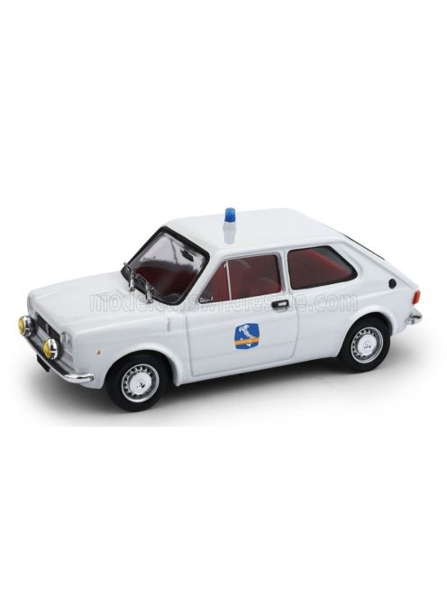 Brumm - FIAT 127 1-SERIES SOCIETA' AUTOSTRADE COMO-CHIASSO 1971 WHITE