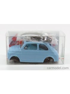   Brumm Prom - Fiat Model-Kit 500F Tetto Chiuso 1965 Light Blue