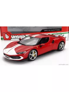 Burago - Ferrari 296 Gtb Assetto Fiorano 2022 Red White