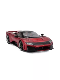   Burago - 1:18 Ferrari F80, Red Metallic/Silver Black Rims, 2024 - Bburago