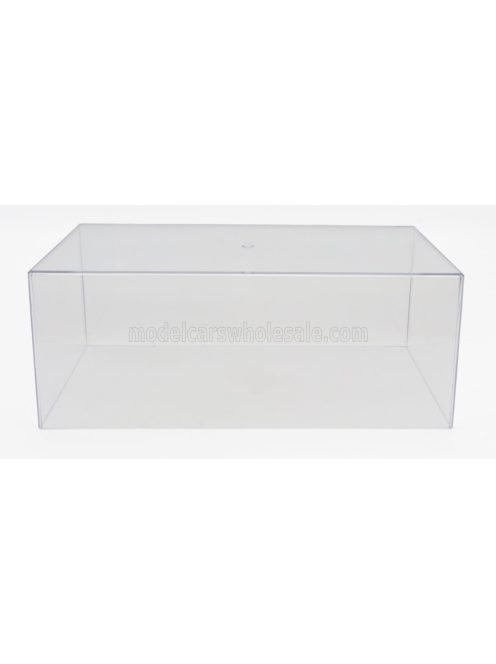 Burago - VETRINA DISPLAY BOX FOR FERRARI RED BULL F1 - ONLY TRANSPARENT COVER - SOLO COPERTURA TRASPARENTE - Lungh.LENGHT cm 33.2 X Largh.WIDTH cm 17.0 X Alt.HEIGHT cm 12.8 (altezza interna INTERIOR HEIGHT cm 12.5) PLASTIC DISPLAY