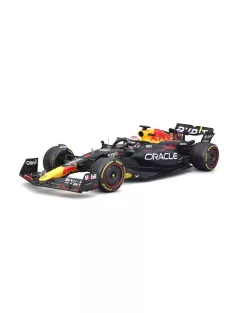   Burago - Red Bull RB19 F1 #1 Max Verstappen Qatar GP Winner 2023 World Champion blue/red/Bburago