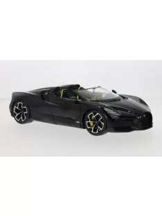   Burago - Bburago, Bugatti W16 Mistral Cabriolet, schwarz, 1:18
