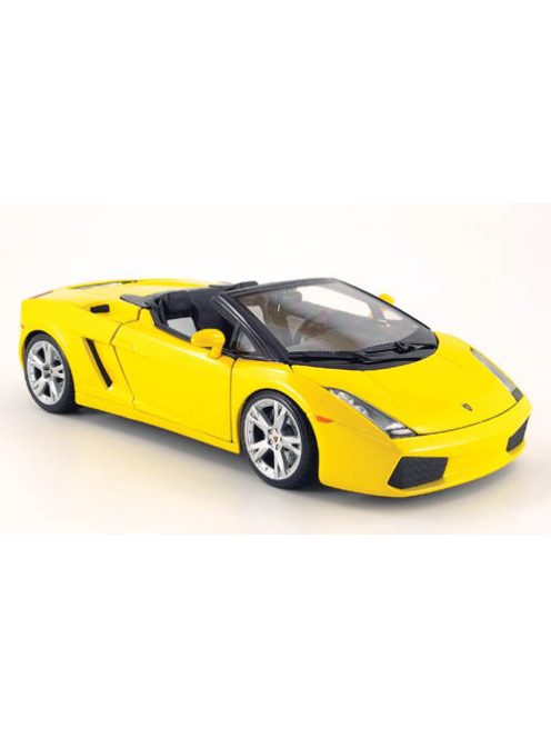 Burago - Lamborghini Gallardo, Spyder, gelb, 1:18