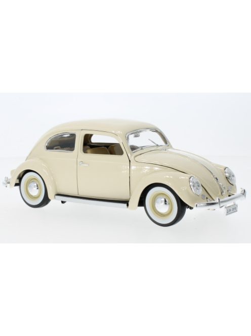 Burago - VW Käfer, hellbeige, 1955, 1:18