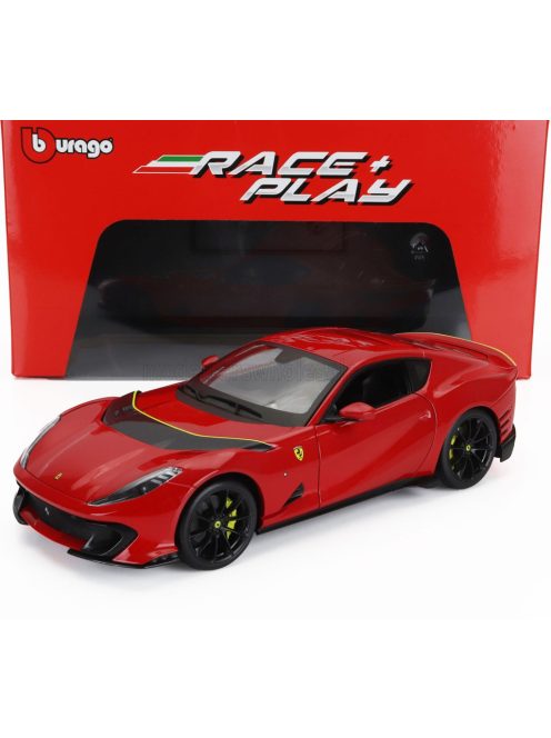 Burago - FERRARI 812 COMPETIZIONE 2021 ROSSO CORSA - RED