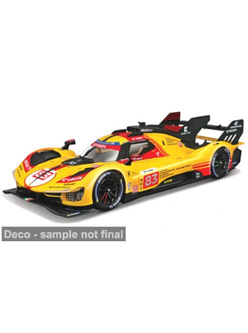 Burago - Ferrari 499P, 24h Le Mans, 2024, #83, 1:18